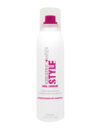 Сухой шампуньспрей для волос Strengthening Dry Shampoo Keratin Complex.