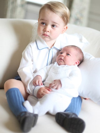 Принц Джордж и принцесса Шарлотта.
