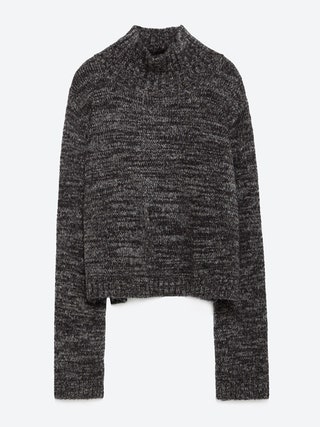 Zara укороченный свитер 2799 руб.