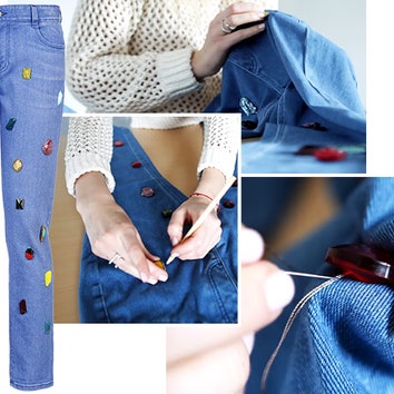 Своими руками: как повторить джинсы Stella McCartney из коллекции весна&#8211;лето 2015