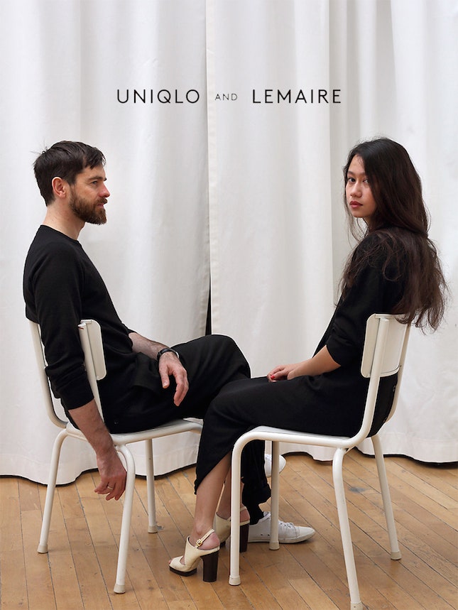 Высокие материи коллаборация Lemaire и Uniqlo осеньзима 20152016