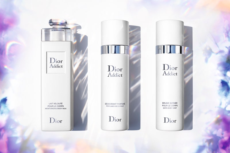 Цветочная лихорадка банная линия средств Dior Addict от Dior