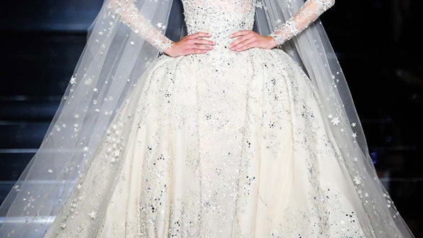 Самые красивые свадебные платья с модных показов Zuhair Murad Carolina Herrera Elie Saab | Allure