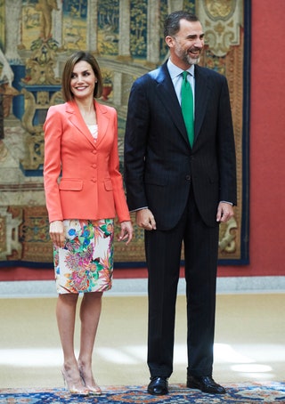 Королева Испании Летисия и король Филипп VI