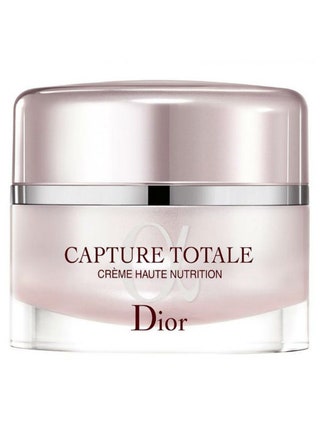Омолаживающий питательный крем для лица и шеи комплексного воздействия Crème Haute Nutrition Capture Totale Dior.