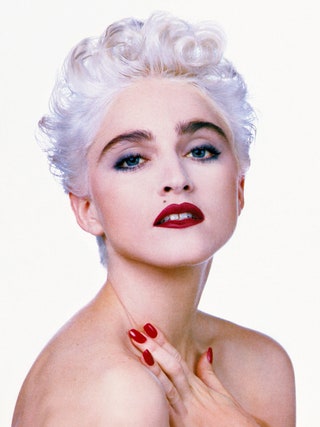 Мадонна для Vanity Fair 1986.