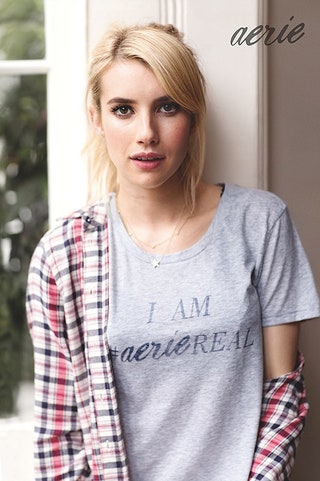 Эмма Робертс для Aerie.