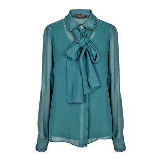 Шелковая блузка 10thinsp900 руб. Marina Rinaldi.