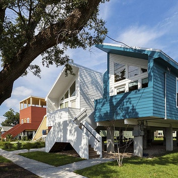 Make It Right: Брэд Питт построил 109 домов для жертв урагана «Катрина»