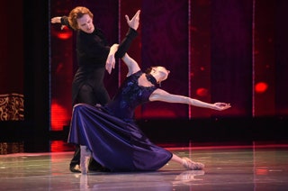 Выступление Театра балета под руководством хореографа Бориса Эйфмана