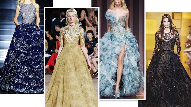 Вниманию принцесс платья мечты на показах Недели Высокой моды