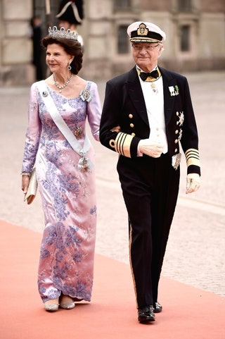 Королева Сильвия и король Карл XVI Густав