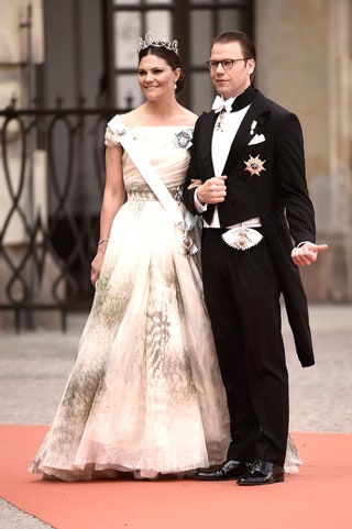 Кронпринцесса Виктория и принц Даниэль