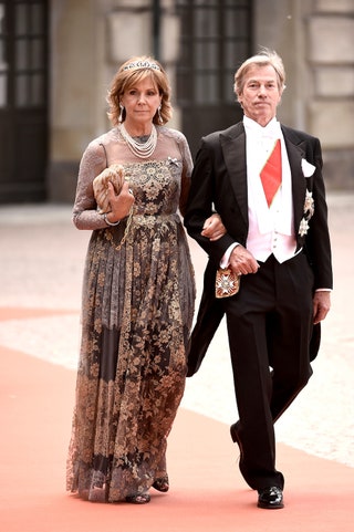 Принц Баварский Леопольд и его жена Урсула