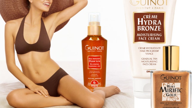 Место под солнцем линия солнцезащитных средств Guinot 2015