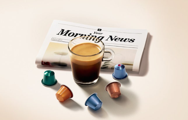Доброе утро коллекция утренних блендов лунго от Nespresso