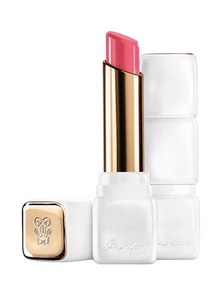 Оттеночный бальзам для губ Kiss Kiss Roselip Guerlain.