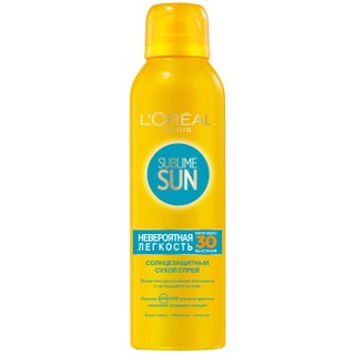 Сухой спрей Sublime Sun SPF 30 432 руб. LOreacuteal Paris