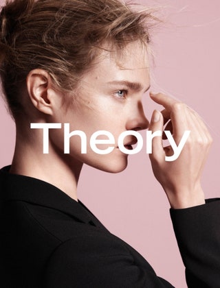 Наталья Водянова для Theory осеньзима 1516.