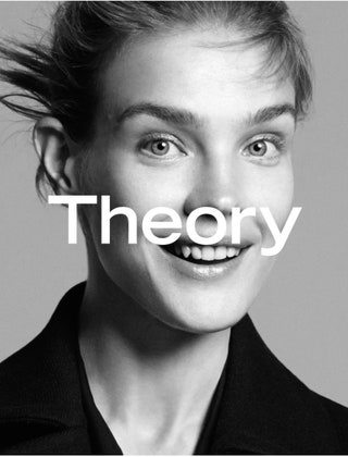 Наталья Водянова для Theory осеньзима 1516.