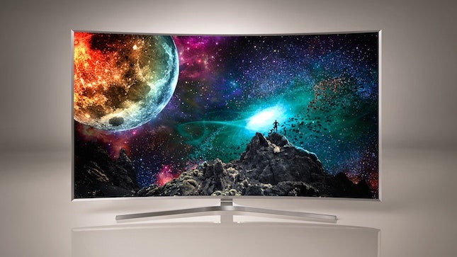 Взгляд в будущее телевизоры Samsung SUHD с изогнутым экраном