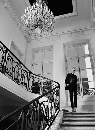 Saint Laurent Paris Haute Couture.