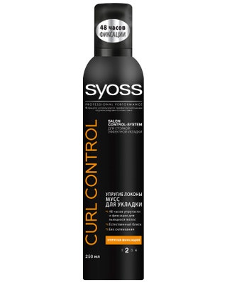 Мусс для создания локонов Curl Control 240 руб. Syoss