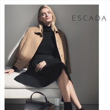 Новая классика: Лили Дональдсон для Escada осень&#8211;зима 2015/2016