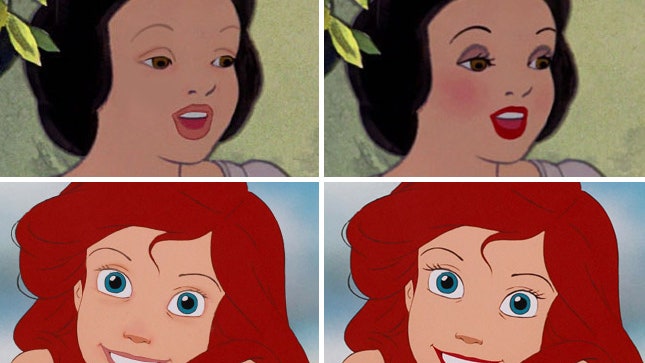 Свежий взгляд знаменитые принцессы Disney без макияжа