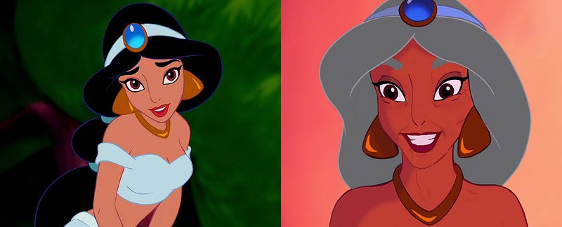 Happy End как принцессы Disney выглядели бы в старости