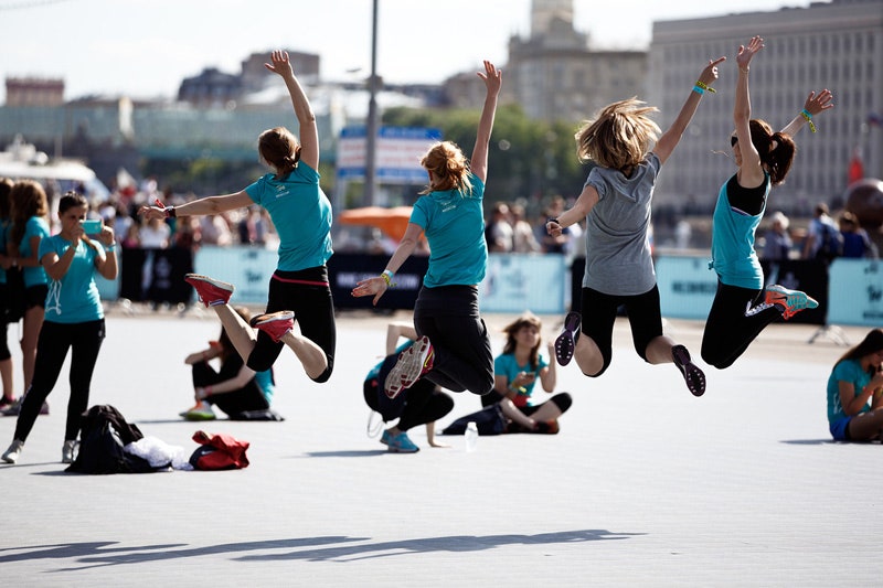 Nike Women Moscow фоторепортаж с первых дней мероприятия
