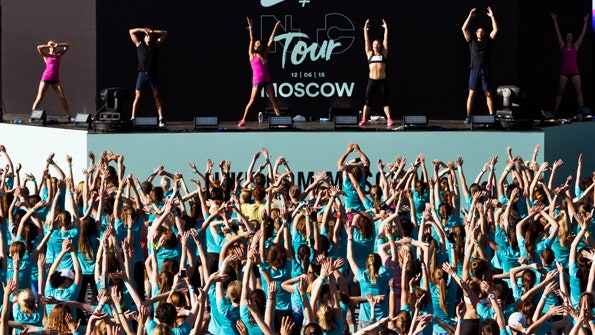Nike Women Moscow фоторепортаж с первых дней мероприятия