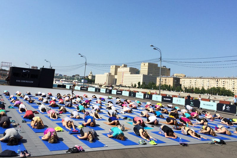 Nike Women Moscow фоторепортаж с первых дней мероприятия