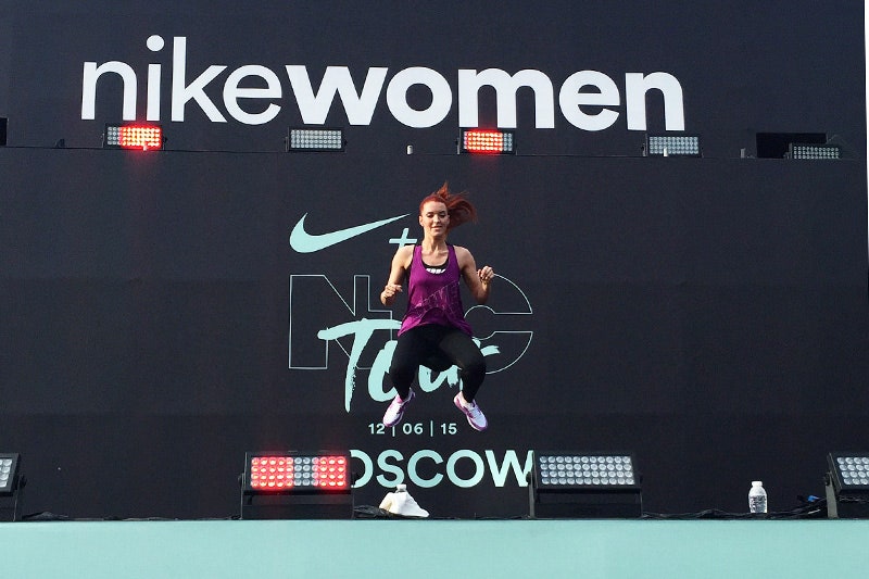 Nike Women Moscow фоторепортаж с первых дней мероприятия