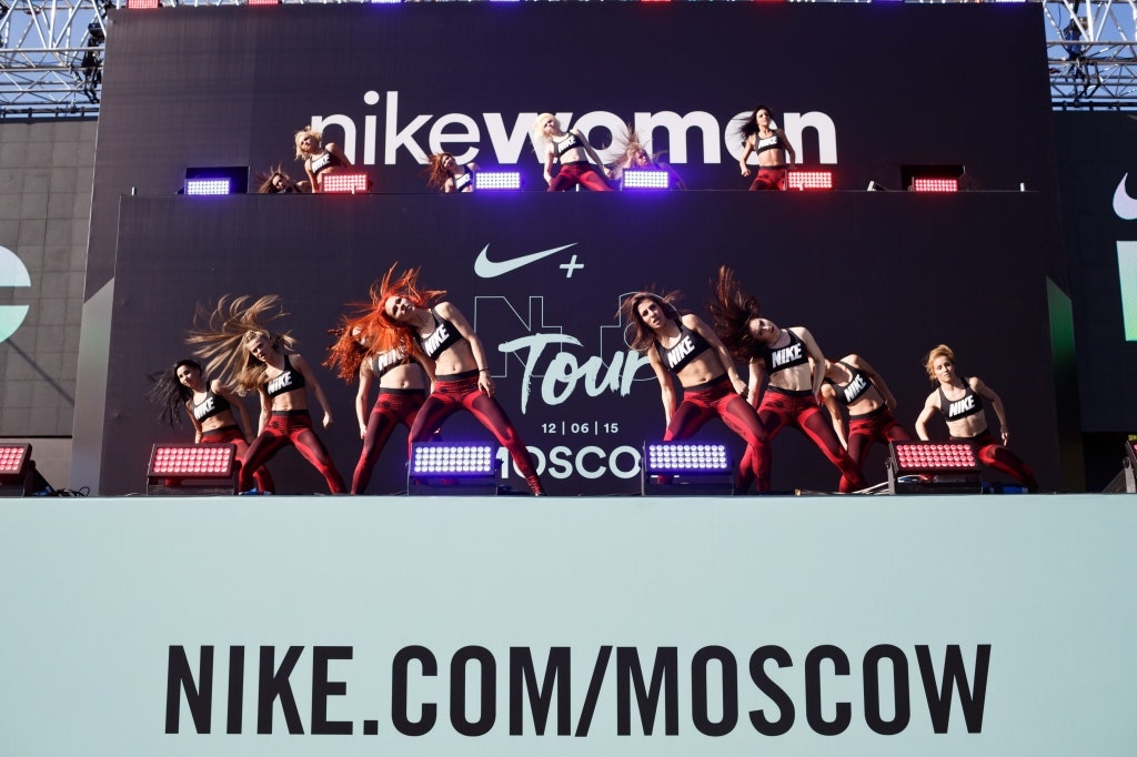 Открытие Nike Women Moscow в Парке Горького как это было