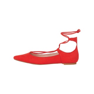 Балетки из искусственной замши 2599 руб. Topshop