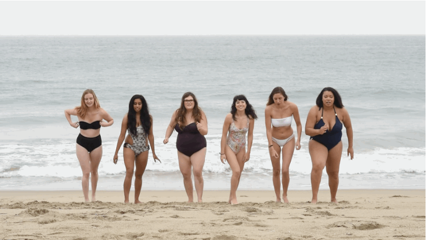 Обычные девушки в купальниках Victorias Secret фотосессия в образах моделей | Glamour