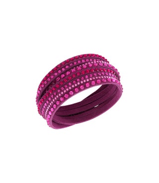 Браслет из замши с кристал­лами 4400 руб. Swarovski.