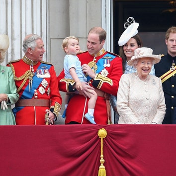 Trooping the Colour 2015: Кейт, Уильям и Джордж на параде в честь Елизаветы II