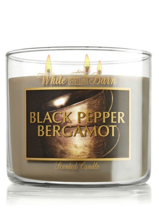 Свеча для дома Black Pepper Bergamot Bath  Body Works.