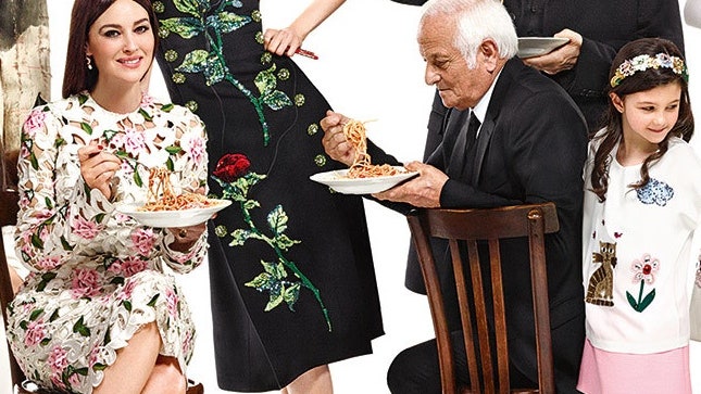 Моника Беллуччи в рекламной кампании Dolce  Gabbana осеньзима 20152016