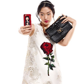 Моника Беллуччи в рекламной кампании Dolce & Gabbana осень-зима 2015/2016