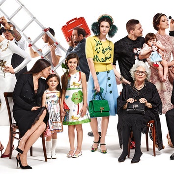 Моника Беллуччи в рекламной кампании Dolce & Gabbana осень-зима 2015/2016