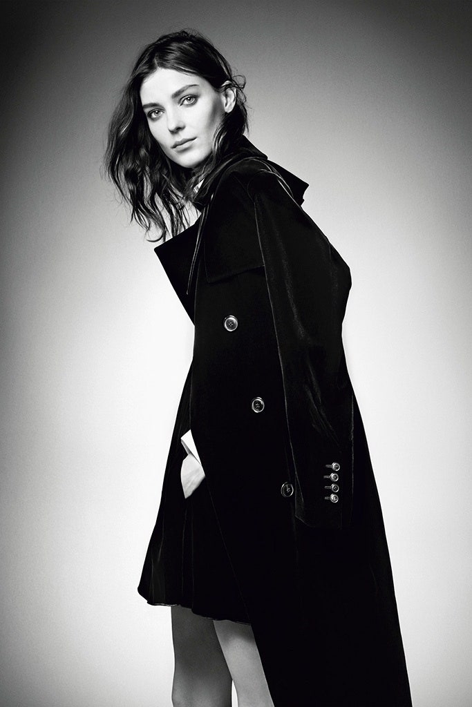 New Normal российская модель Кати Нешер для Giorgio Armani осень 2015