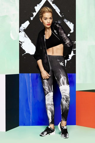 Рита Ора для Adidas Originals White Smoke.