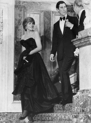 Чарльз и Диана  в Royal Opera House 1981 год