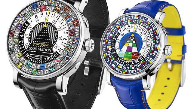 Вещь дня часы Louis Vuitton Escale Worldtime с функцией мирового времени