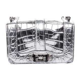 Rebecca Minkoff металлизированная кожа под питона 23thinsp800 руб.