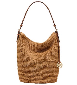 Сумка из рафии и кожи 21 700 руб. MICHAEL  Michael Kors.