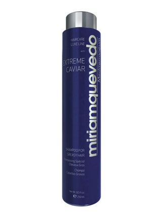 Шампунь для жирных волос с экстрактом черной икры Extreme Caviar Shampoo for Greasy Hair Miriam Quevedo.